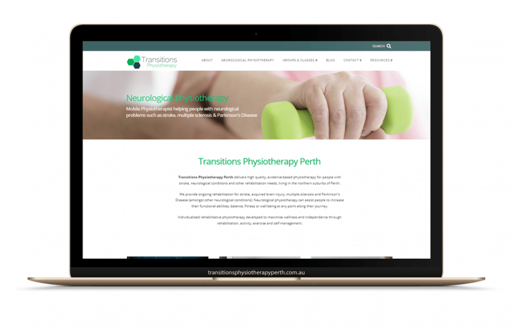 transitions physiotherapy homepage