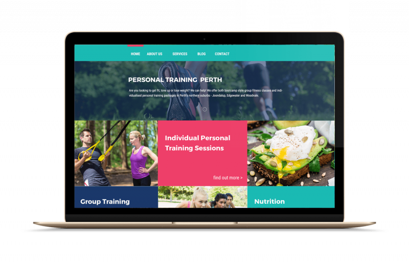 personal trainer website compressor